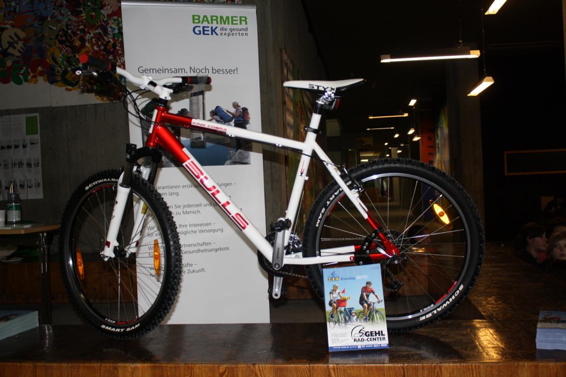 1. Preis Mountainbike von Gehl-Rad-Center