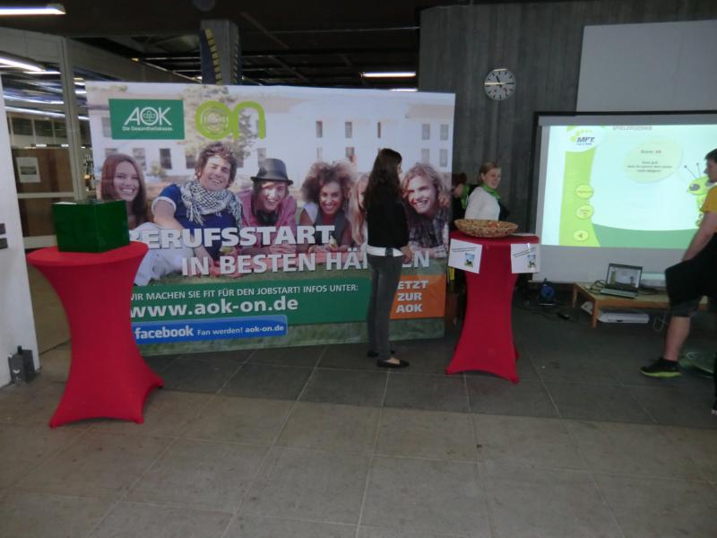 Stand der AOK Stand der AOK